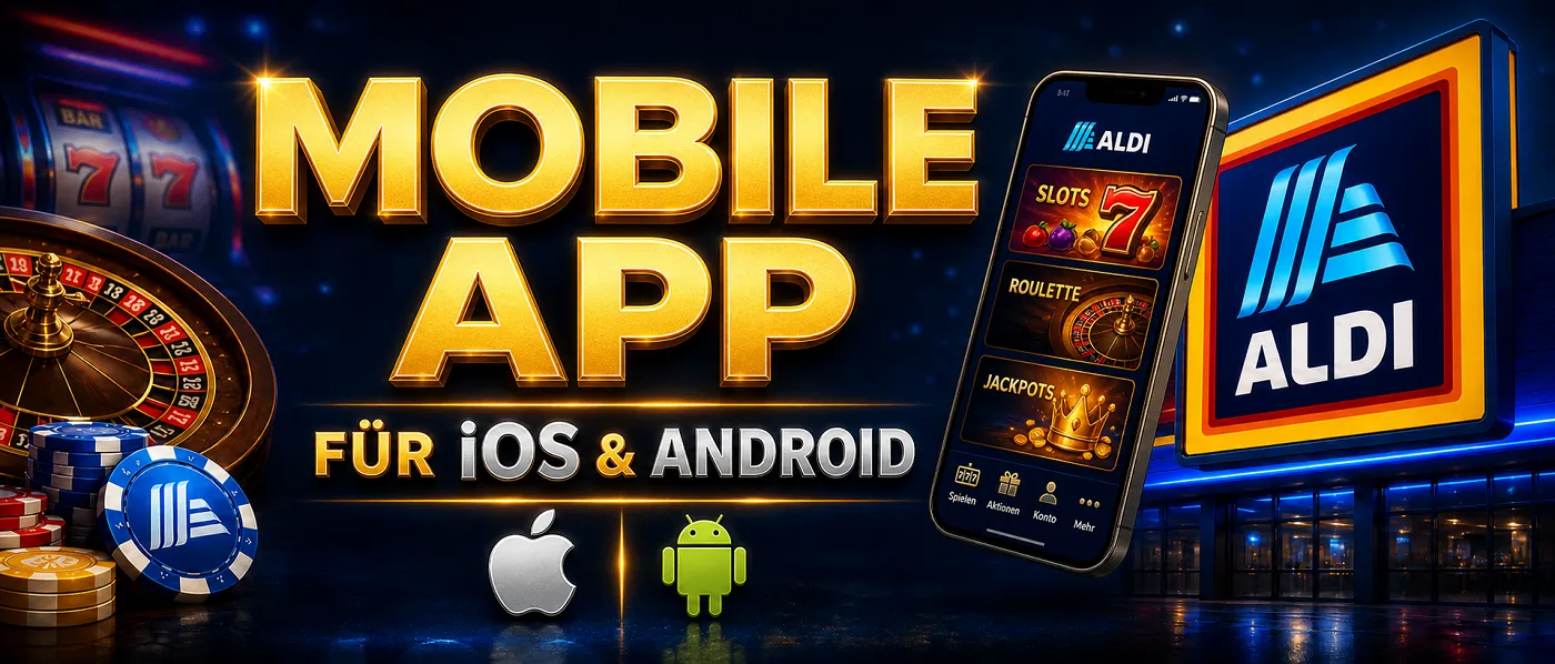 Aldi Slots App auf iPhone Android und Tablet