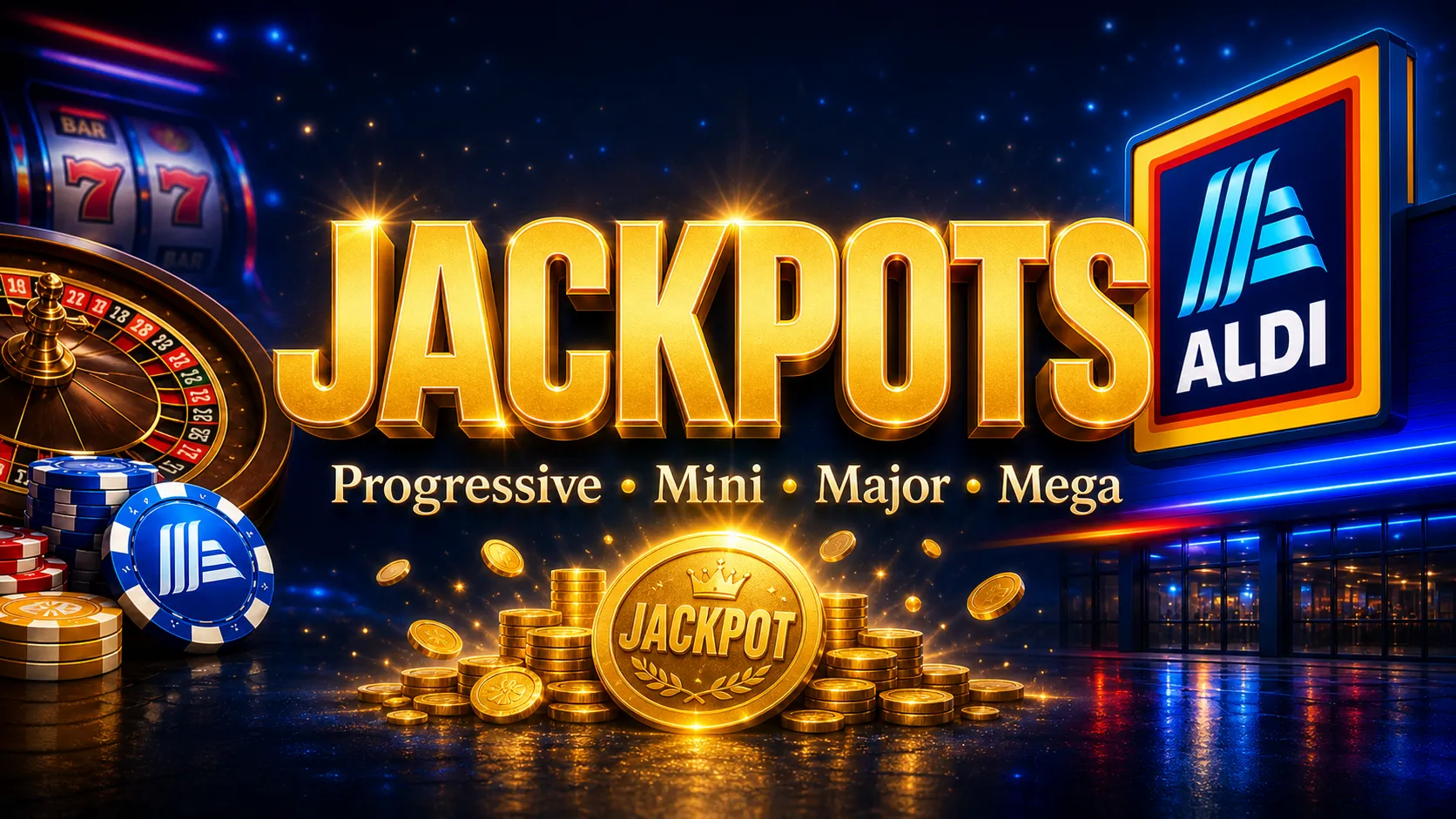 Aldi Slots Jackpots progressive Slots Mega Moolah und Auszahlung